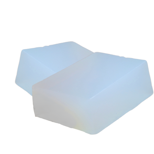 Soap Base Transparent Cubes